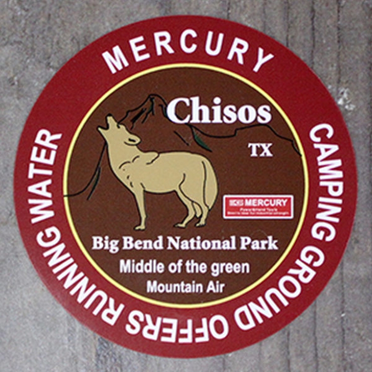 マーキュリーステッカー CHISOS TX | livingut | 詳細画像1 