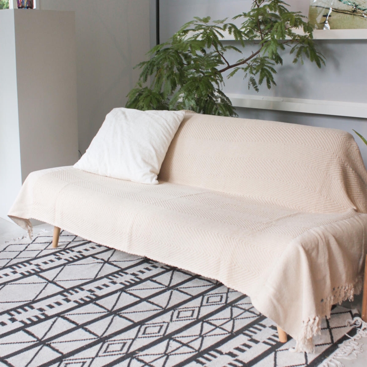 マルチカバー コットンスロー ウェーブ | livingut | 詳細画像11 