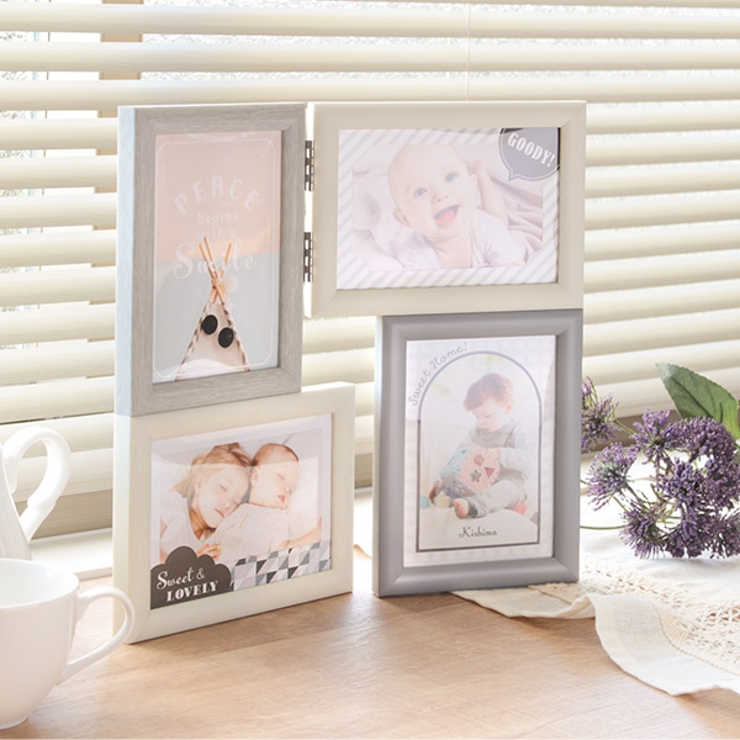 フォトフレーム 多面 4枚 | livingut | 詳細画像4 