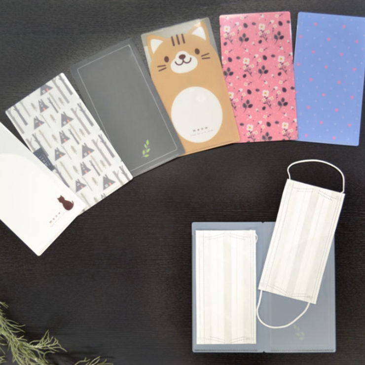 マスクケース ねこシルエット マスク | livingut | 詳細画像5 