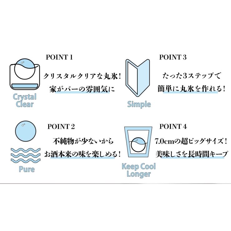 製氷器 ANZZYU アイスボールメーカー | livingut | 詳細画像11 