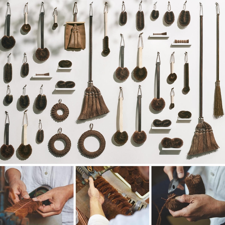 高田耕造商店 シューズブラシ 棕櫚たわし | livingut | 詳細画像5 