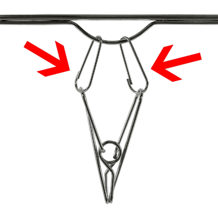 洗濯ハンガー ステンレスハンガー オールステン角ハンガー32 | livingut | 詳細画像5 