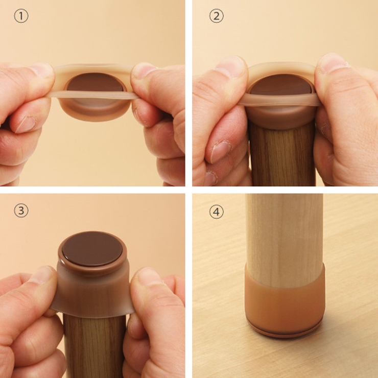 脚ピタキャップ イス テーブル脚用 | livingut | 詳細画像6 