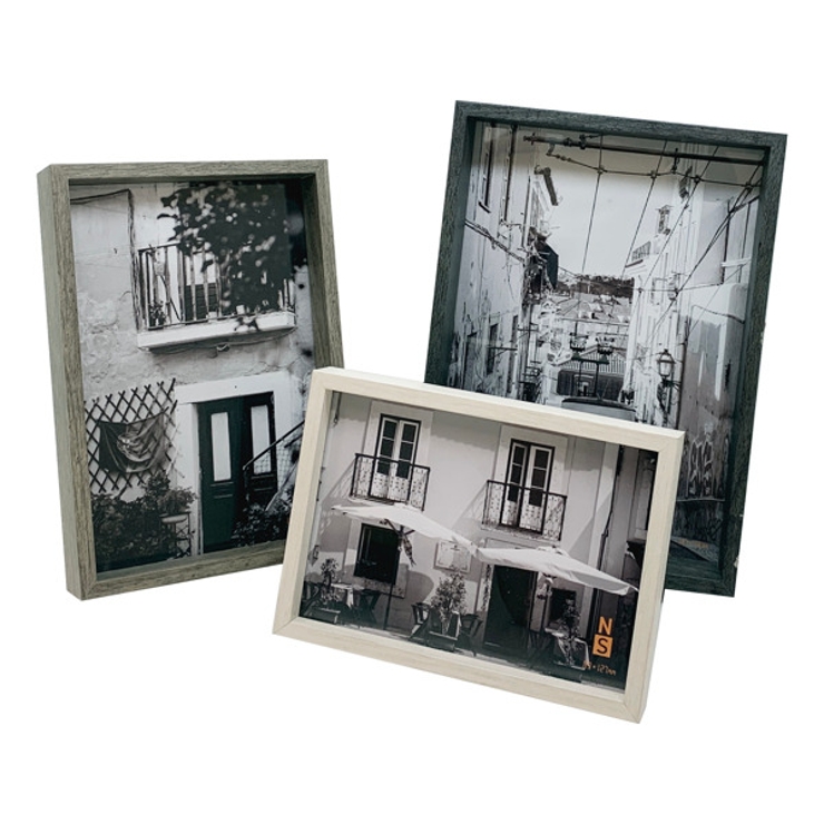 フォトフレーム 3点セット 壁掛[品番：KRFH0013329]｜livingut