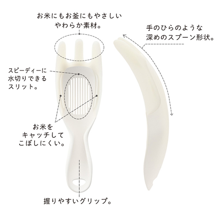 マーナ 米研ぎ 極 | livingut | 詳細画像2 