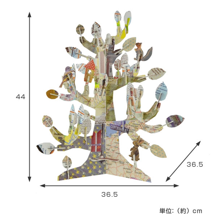 インテリア雑貨 立体パズル ツリー | livingut | 詳細画像4 