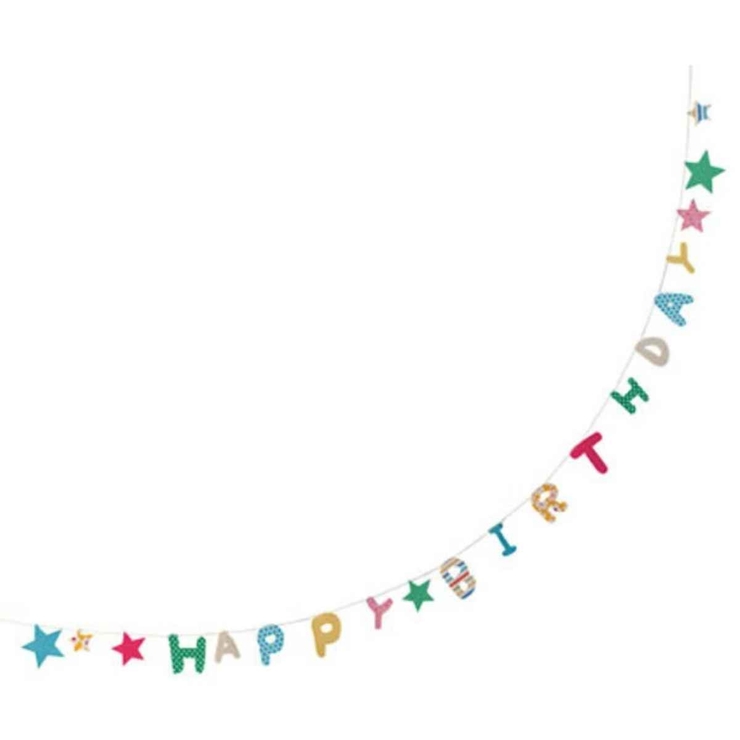 メリーパーティー ガーランド ハッピーバースデー | livingut | 詳細画像3 