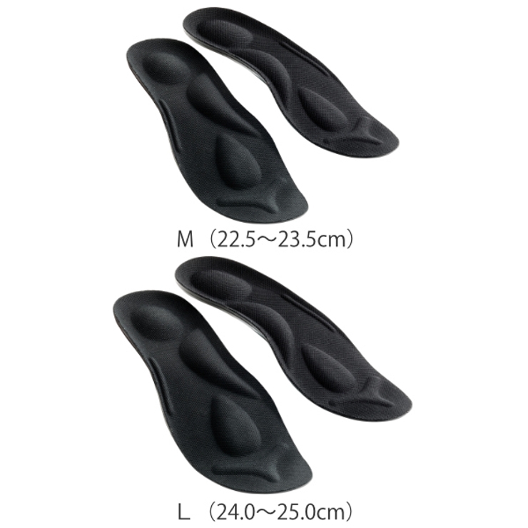 ソール 楽歩人ソール ブラック | livingut | 詳細画像2 