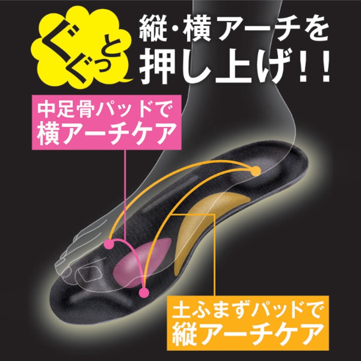 ソール 楽歩人ソール ブラック | livingut | 詳細画像15 