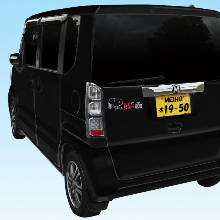 ドライブレコーダーエンブレムステッカー スヌーピー SNOOPY | livingut | 詳細画像3 