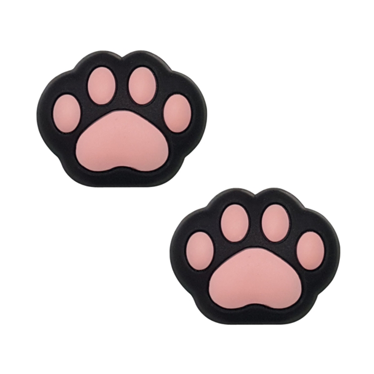 ナンバーボルトキャップ 肉球 黒 | livingut | 詳細画像1 