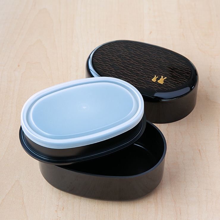 お弁当箱 小判型 黒 | livingut | 詳細画像4 