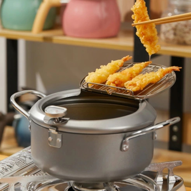 天ぷら鍋 20cm IH対応 | livingut | 詳細画像3 