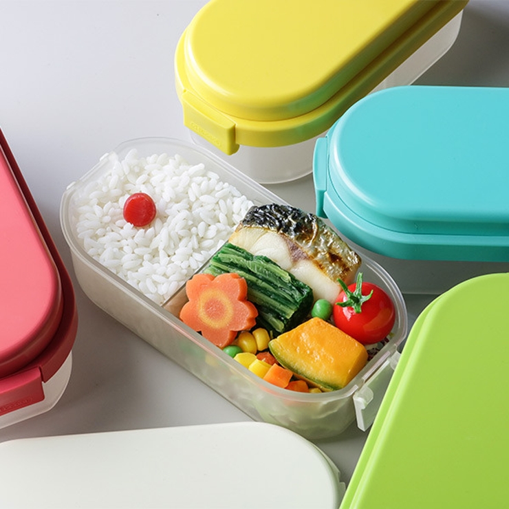 【海外配送可】【送料無料】 お弁当箱 1段 600ml[品番：KRFH0008495]｜livingut 弁当箱・水筒