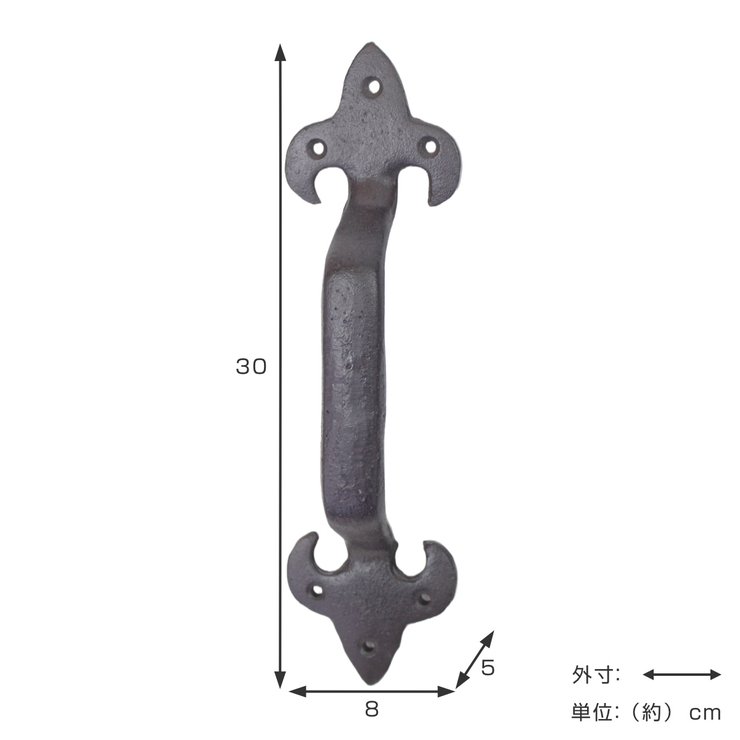 ドアハンドル キャビネットプルハンドル L | livingut | 詳細画像2 