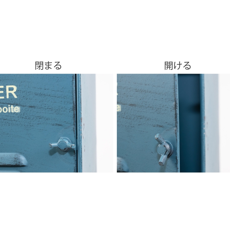 郵便ポスト メタルスリムポスト 壁掛 | livingut | 詳細画像7 