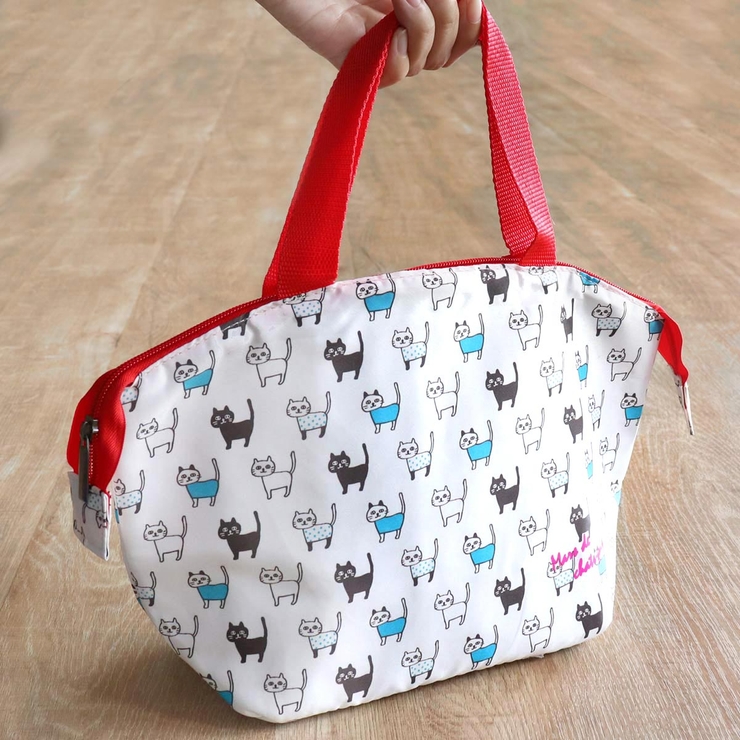 ランチバッグ ネコ 保冷バッグ | livingut | 詳細画像7 