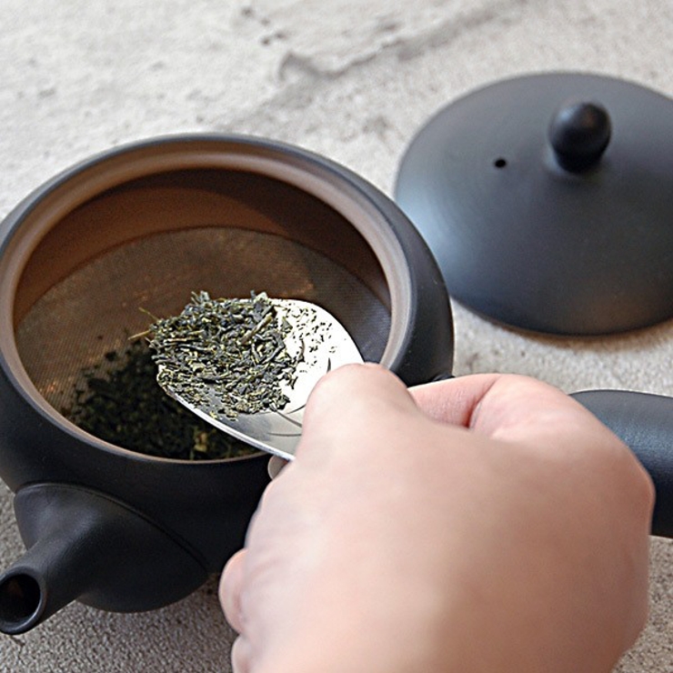 茶さじ 63 ロクサン 茶さじ ステンレス製 茶匙 茶葉スプーン スプーン | livingut | 詳細画像2 