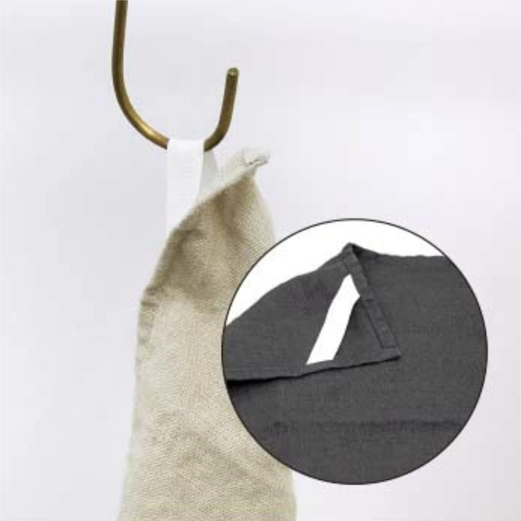 キッチンタオル 麻100％ 無地 | livingut | 詳細画像8 