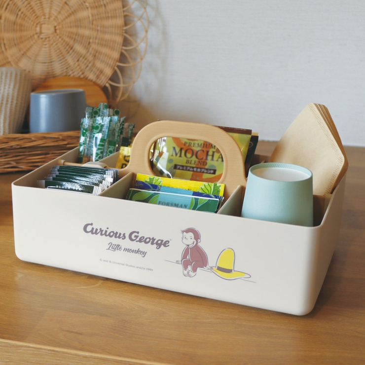 小物収納 おさるのジョージ モッテケース | livingut | 詳細画像1 