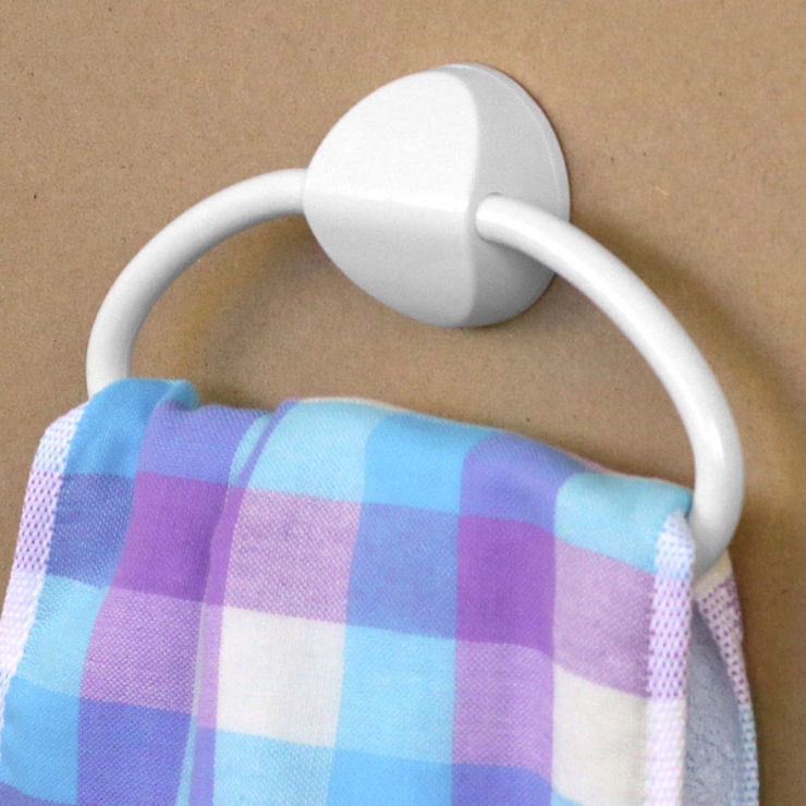 タオルハンガー はってはがせる タオルリング | livingut | 詳細画像1 