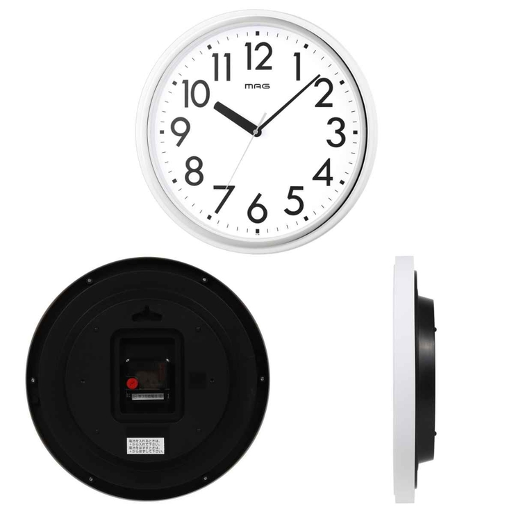 掛け時計 プラターフ 防災 | livingut | 詳細画像2 