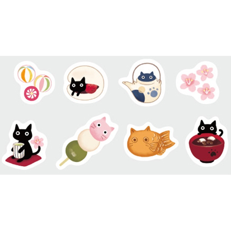 マスキングシール 甘味ネコ マスキング | livingut | 詳細画像2 