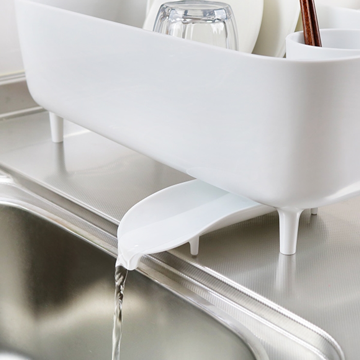 水切りラック 排水ノズル付き ディッシュラック | livingut | 詳細画像4 