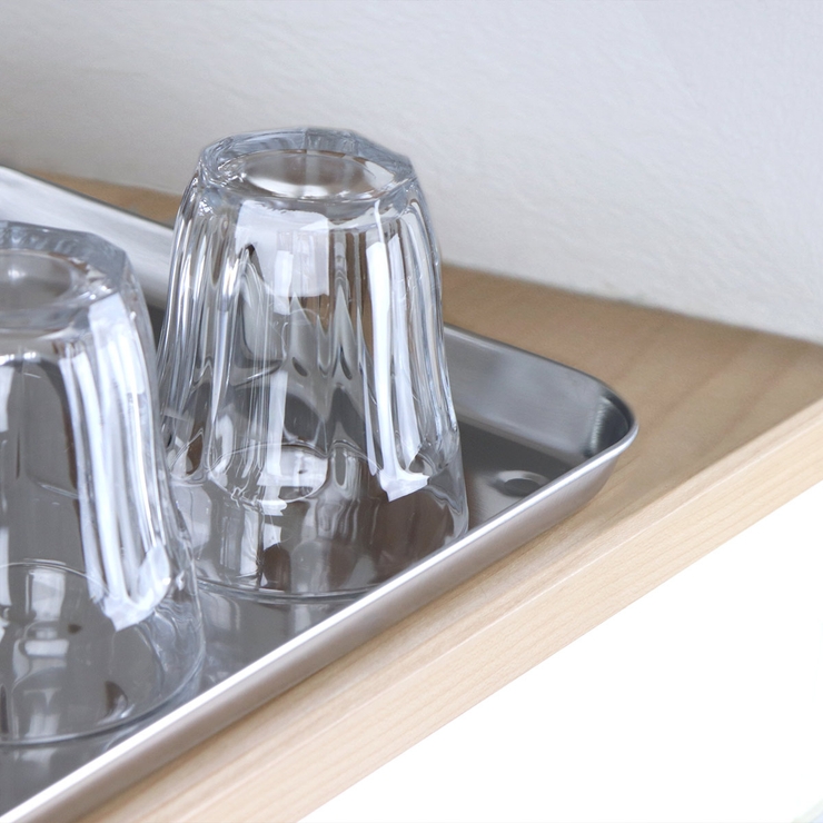 水切りトレー 幅38cm ステンレス[品番：KRFH0025165]｜livingut