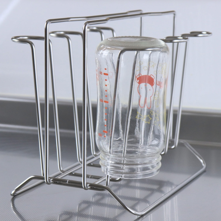 グラススタンド コップスタンド ステンレス[品番：KRFH0025173