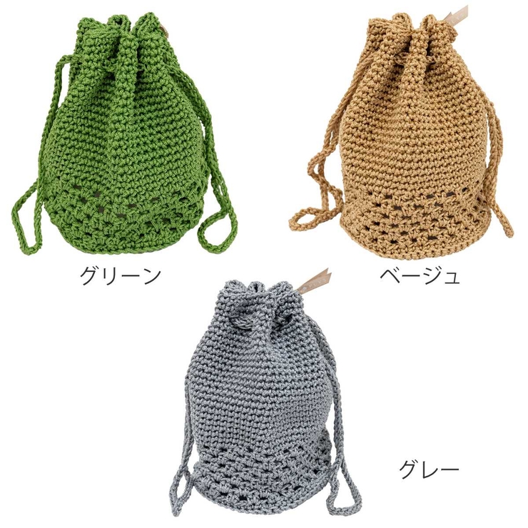 巾着 バッグ マルシェシリーズ | livingut | 詳細画像3 