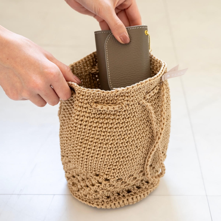 巾着 バッグ マルシェシリーズ | livingut | 詳細画像5 