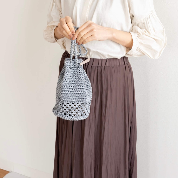 巾着 バッグ マルシェシリーズ | livingut | 詳細画像8 