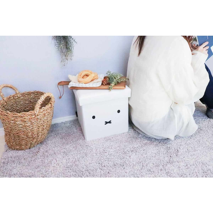 収納ボックス miffy 収納できるスツール | livingut | 詳細画像6 