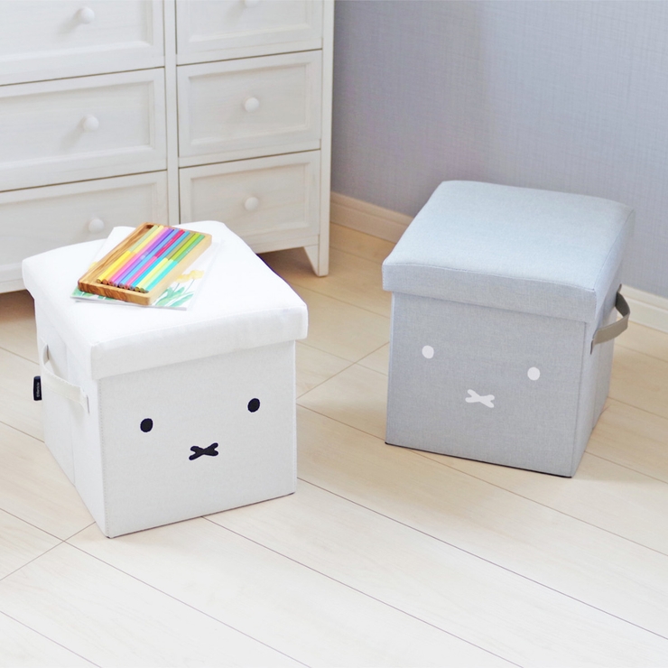 収納ボックス 収納できるスツール ミッフィー | livingut | 詳細画像16 