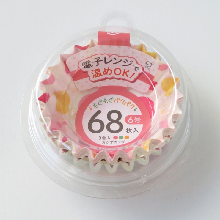 おかずカップ 68枚入 ドット柄 | livingut | 詳細画像1 