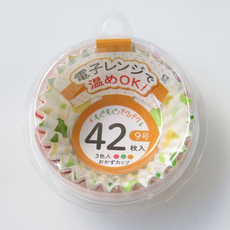 おかずカップ 42枚入 ドット柄 | livingut | 詳細画像1 