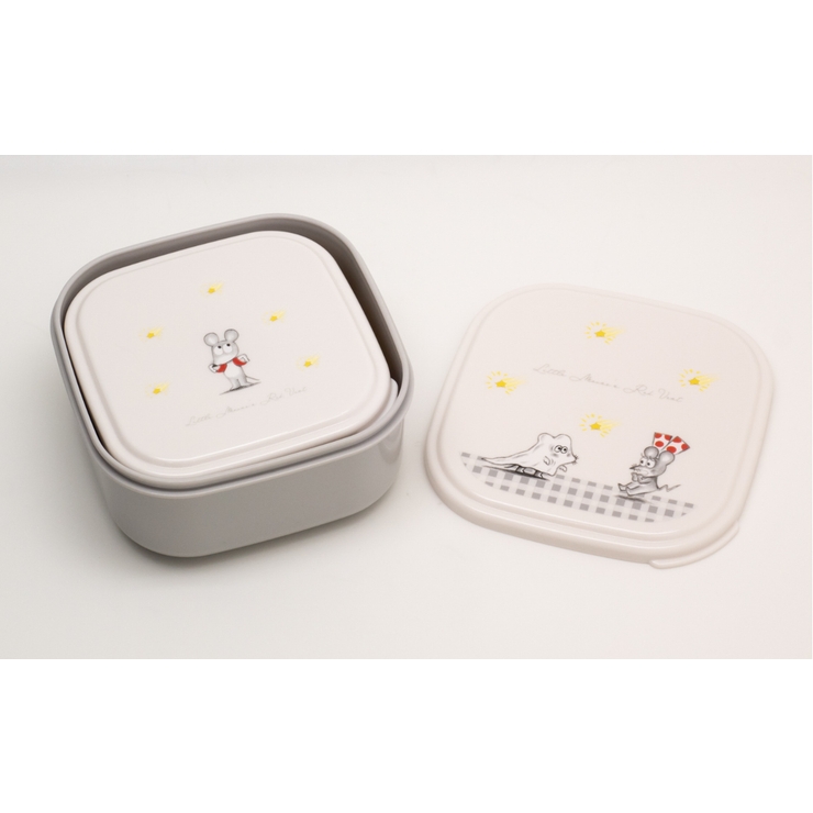 シール容器 2個入り ねずみくんのチョッキ | livingut | 詳細画像3 