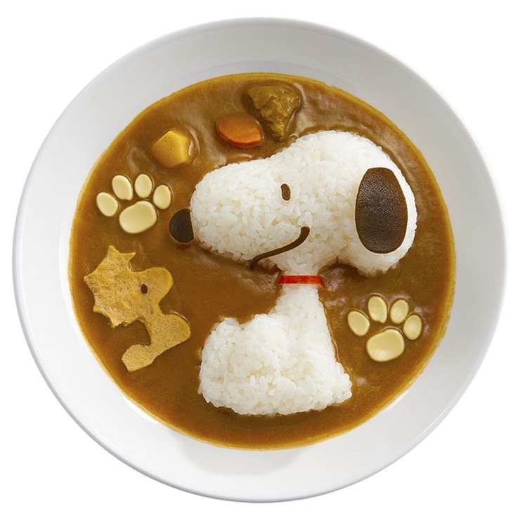 ご飯抜き型 スヌーピー デコカレーごはん型 | livingut | 詳細画像1 