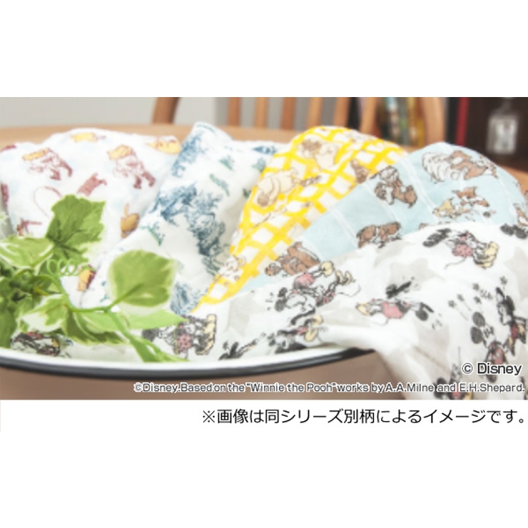 ふきん 蚊帳生地 ミッキー | livingut | 詳細画像2 