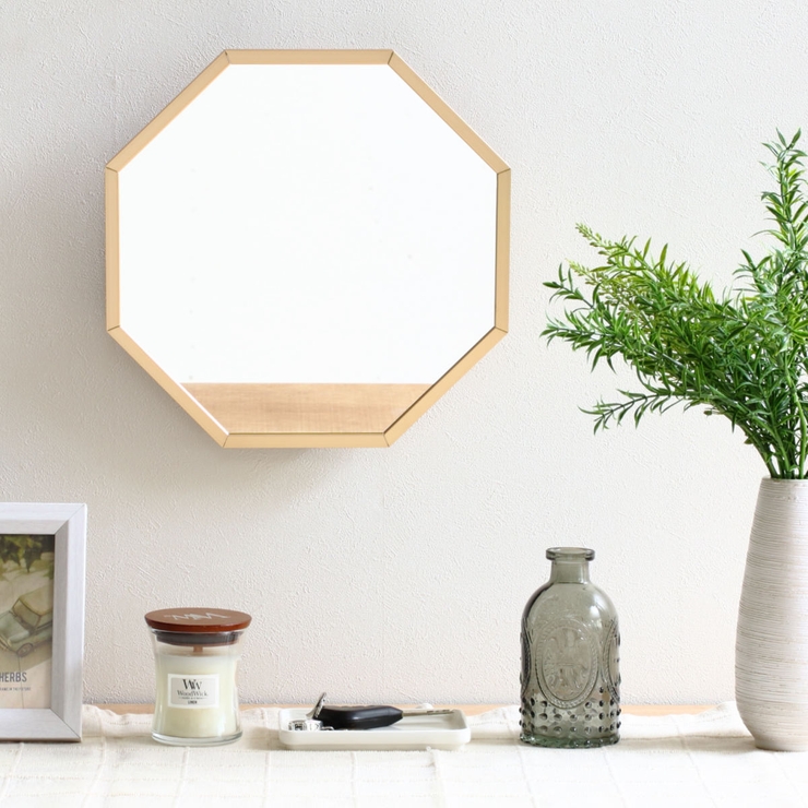 スタンド＆ウォールミラー 八角形ミラー Mサイズ | livingut | 詳細画像17 