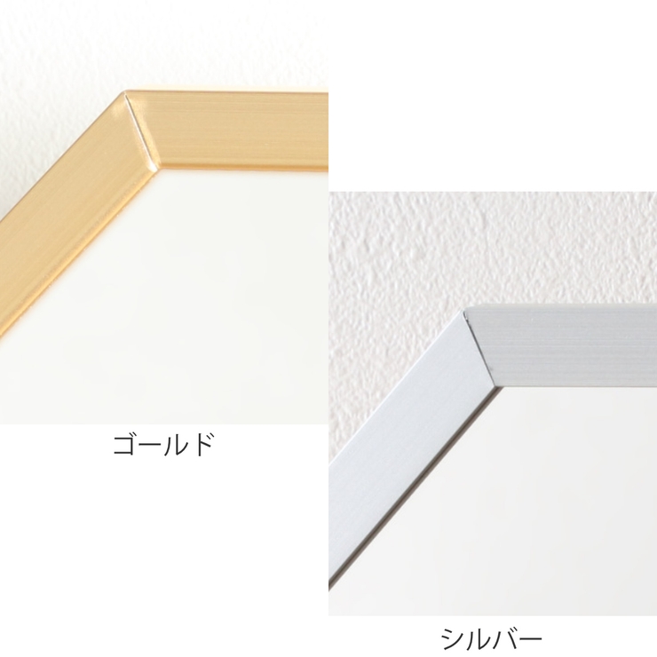 スタンド＆ウォールミラー 八角形ミラー Mサイズ | livingut | 詳細画像4 