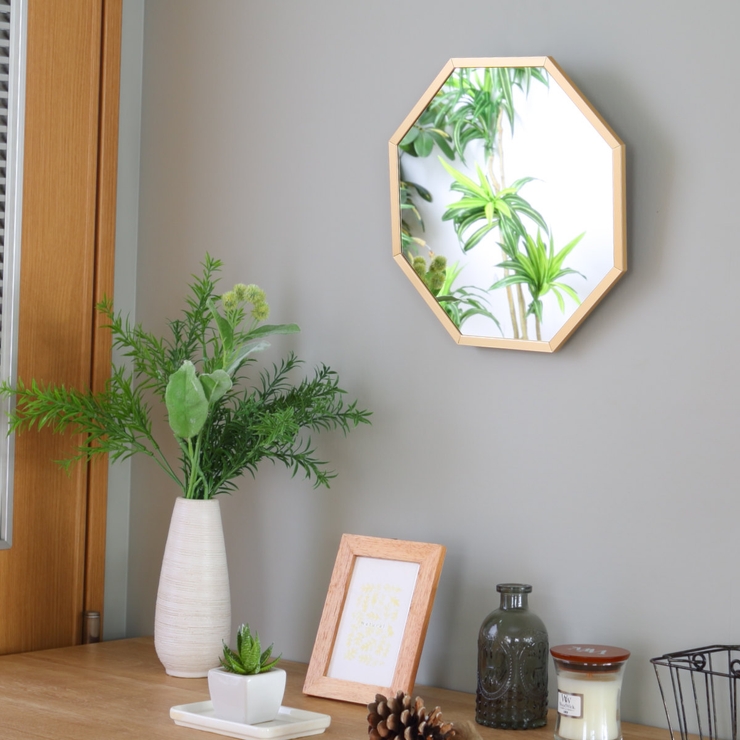 スタンド＆ウォールミラー 八角形ミラー Mサイズ | livingut | 詳細画像6 