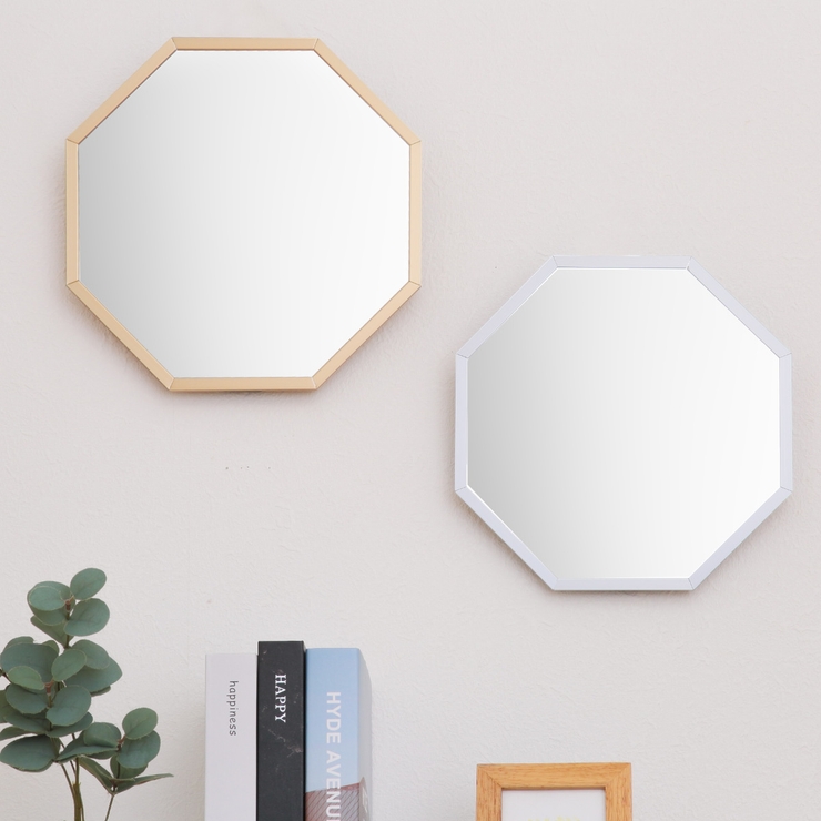 スタンド＆ウォールミラー 八角形ミラー Mサイズ | livingut | 詳細画像8 