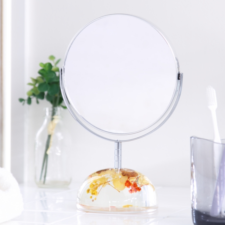 スタンドミラー 片面拡大鏡 7倍率 | livingut | 詳細画像12 