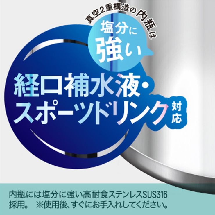 水筒 ステンレス スポーツドリンク対応 | livingut | 詳細画像5 