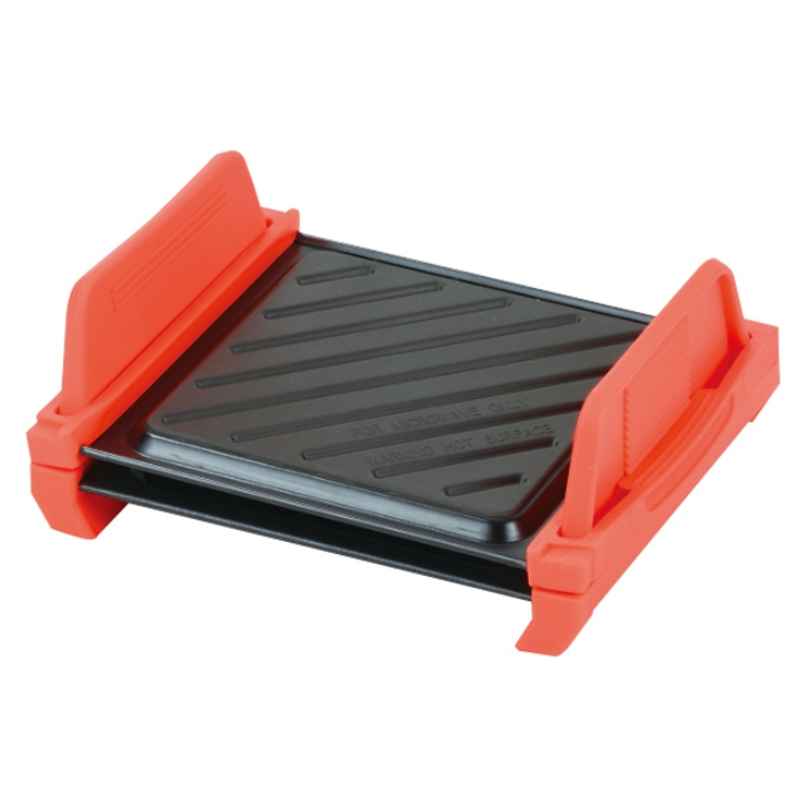 ホットサンドメーカー レンジで出来ちゃう 電子レンジ専用 | livingut | 詳細画像2 