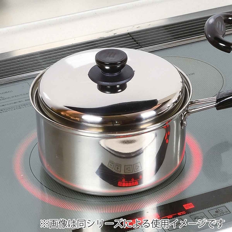 片手鍋 ノヴェル ステンレス | livingut | 詳細画像2 