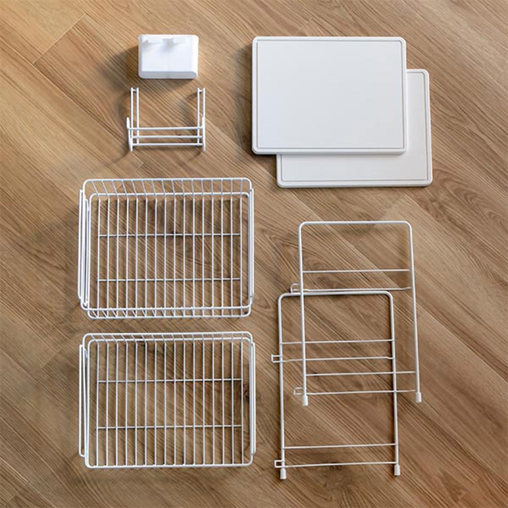 水切りかご 2段 珪藻土プレート | livingut | 詳細画像9 